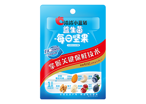 人生就是博小蓝袋益生菌每日坚果